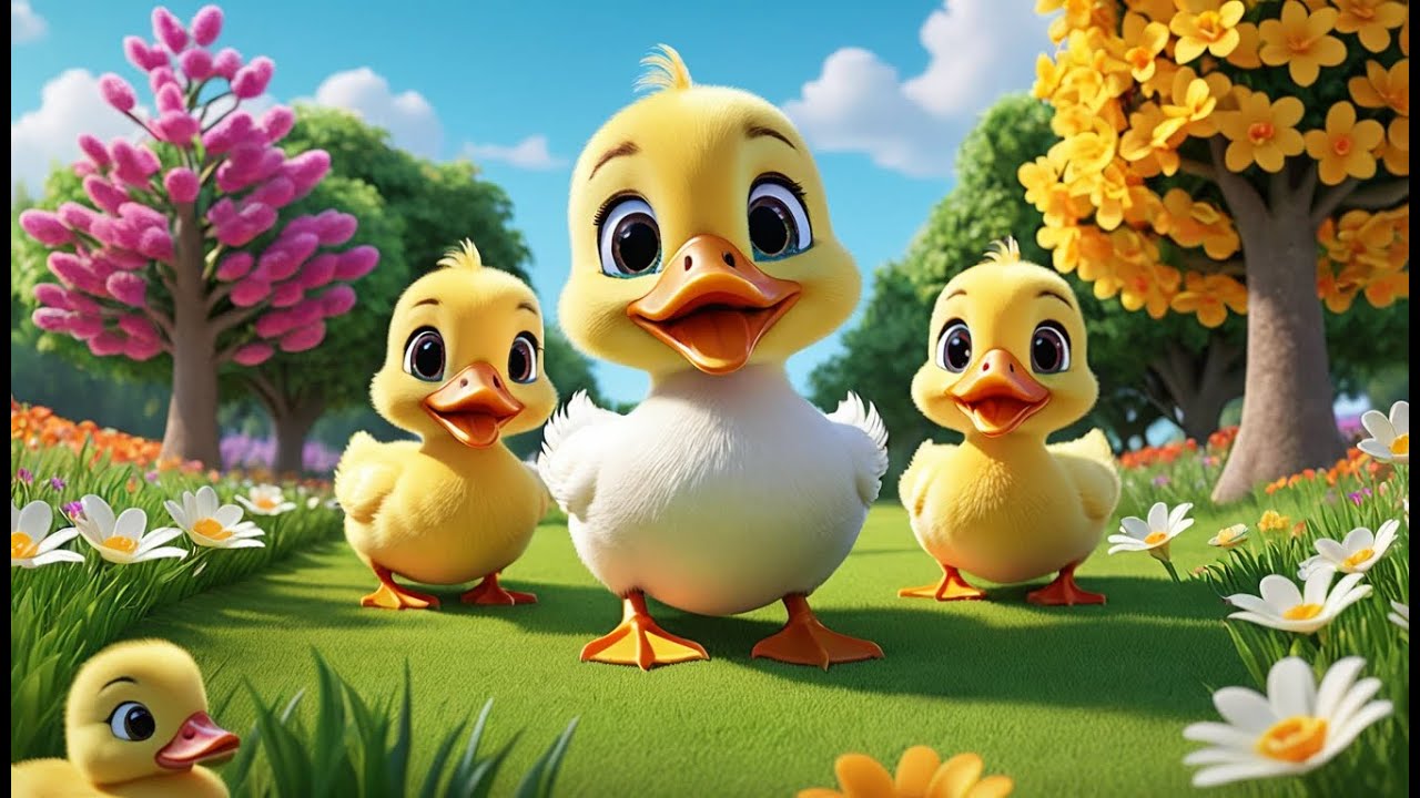Ducky Wings Go Flap, Flap, Flap! | Pond Adventure Song for Kids | Toddler Animal Movement Rhym