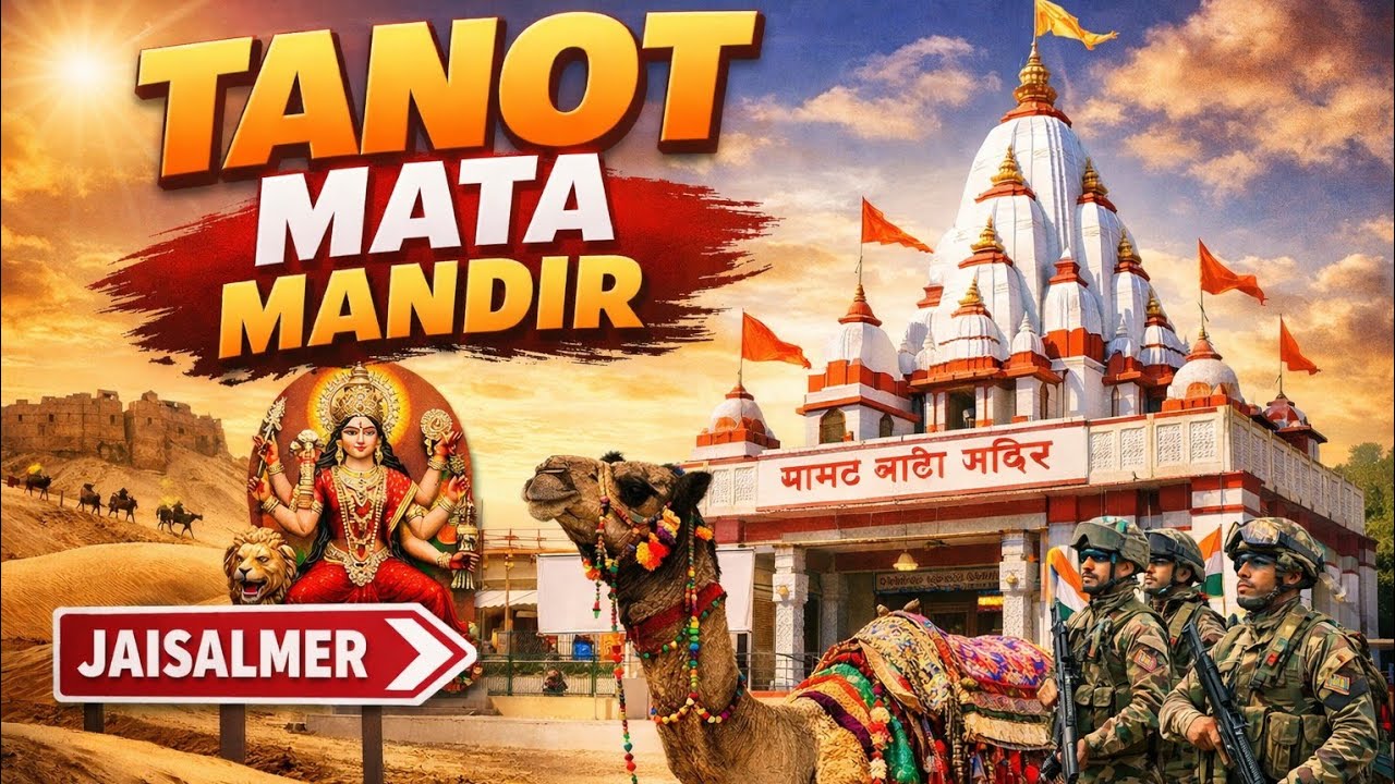 Tanot Mata Mandir : Border पर स्थित देवी का चमत्कारी मंदिर जहां BSF के जवान करते हैं पूजा ।।