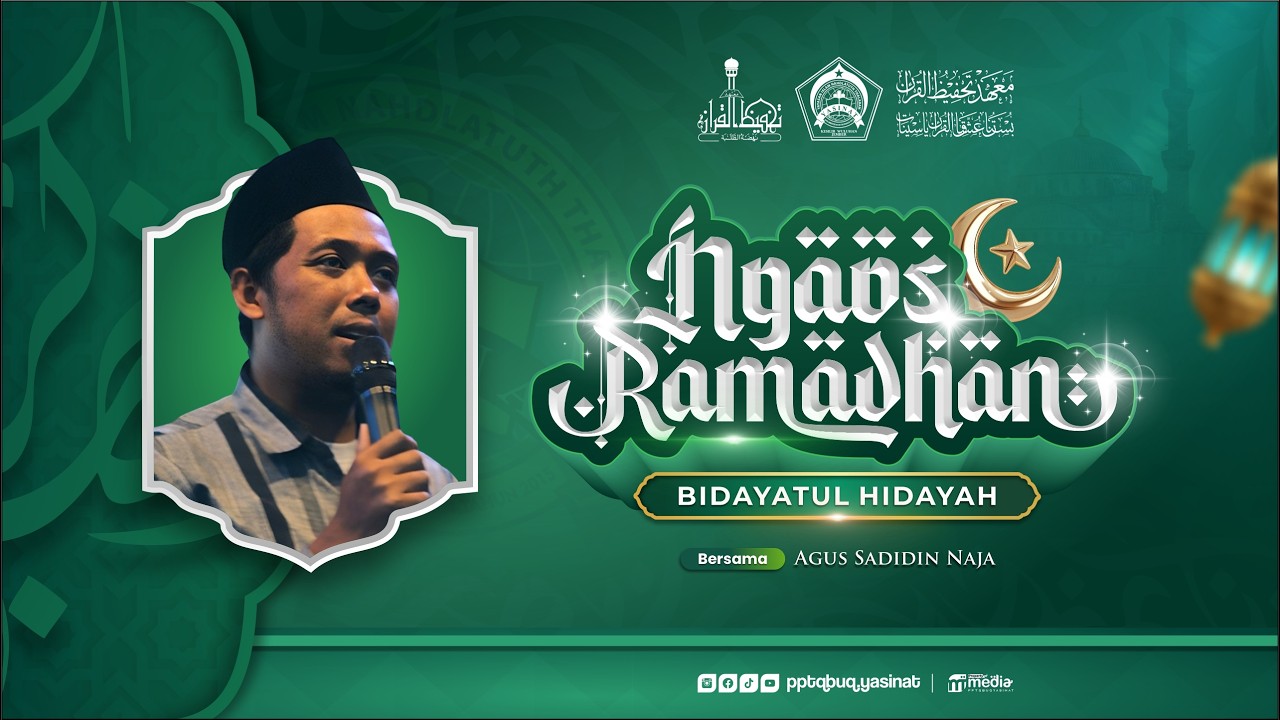 🔴(PART 21) BAB TENTANG MENGHINDARI MAKSIAT l KAJIAN KITAB BIDAYATUL HIDAYAH : OLEH AGUS SADIDIN NAJA