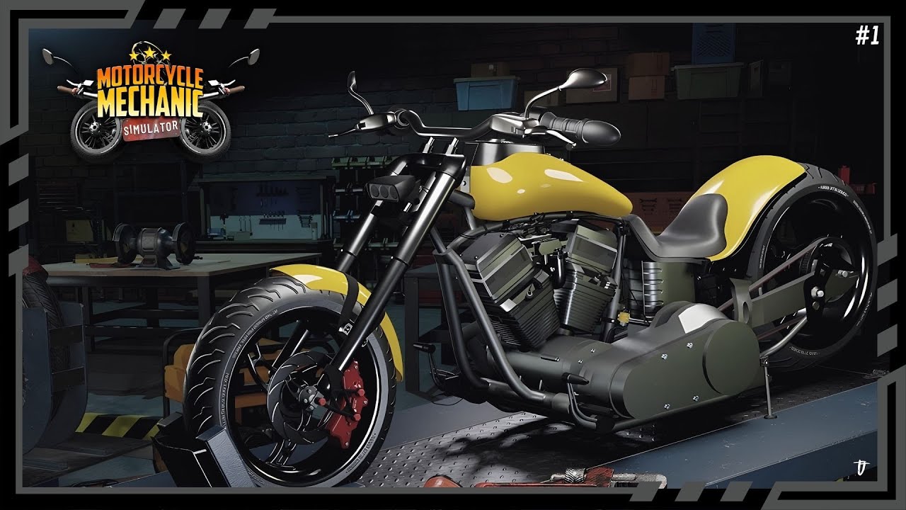 Was hältst DU von diesem krassen Lenker? - 1 - Motorcycle Mechanic Simulator 2021