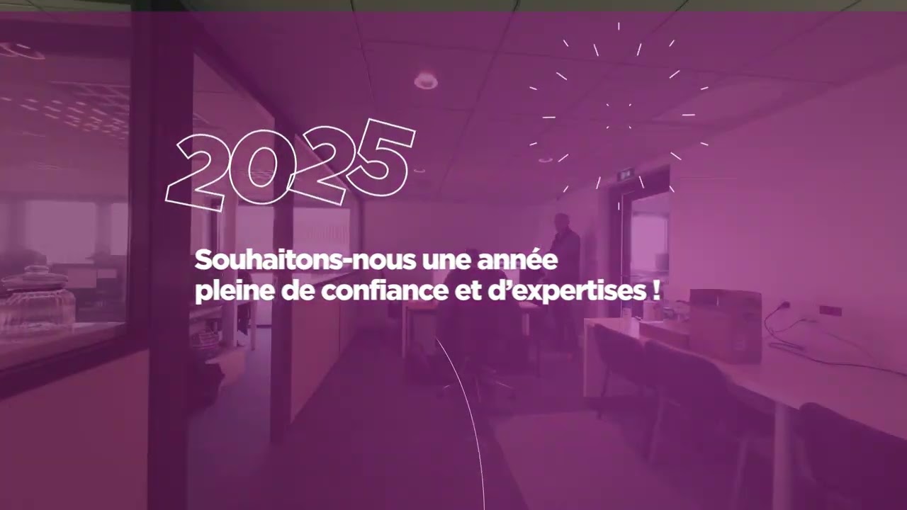 ✨ OKTEO vous souhaite une excellente année 2025 🎉 pleine de confiance et d'expertises !