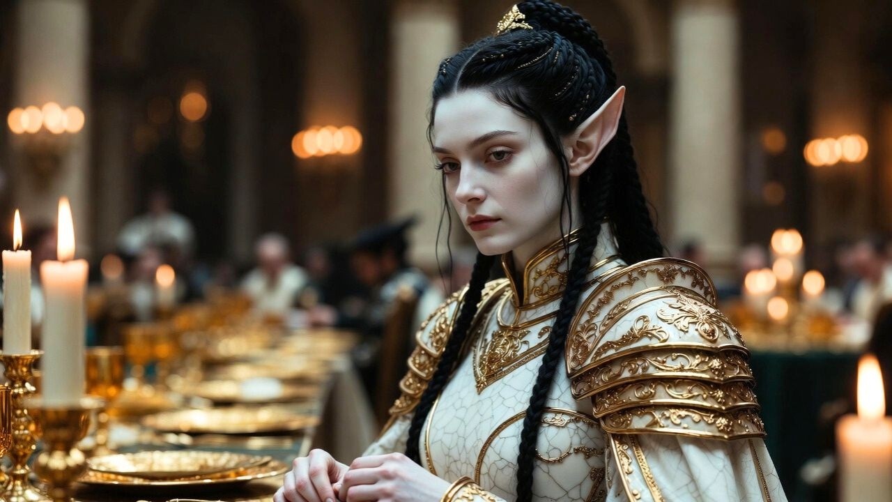 The Alien Council Ignored The Ghost Princess — Until A Human Sat At Her Empty Table HFY Sci Fi Story