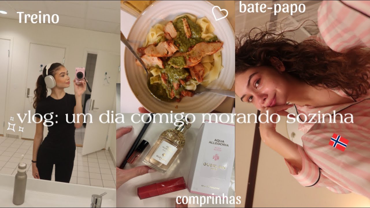 um dia produtivo comigo morando sozinha aos 18 anos 🎀🛍️🇳🇴