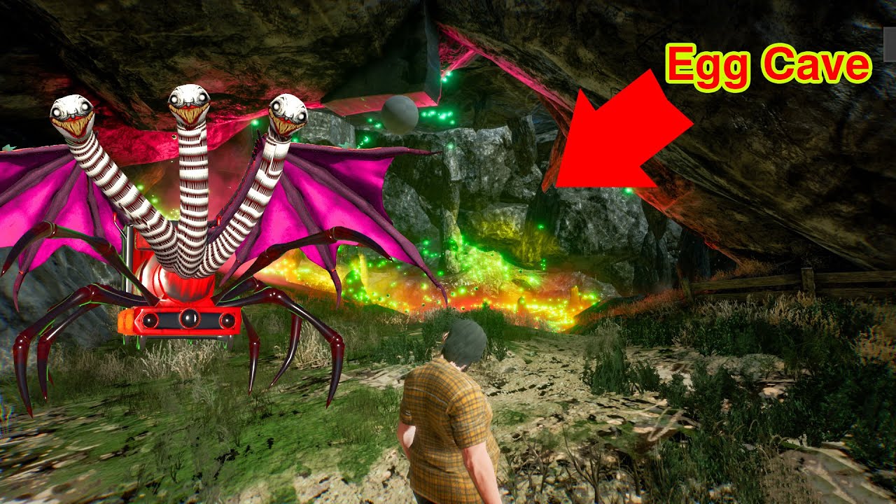 How I Got Into Charles' Egg Cave - Choo Choo Charles 2 New Secret