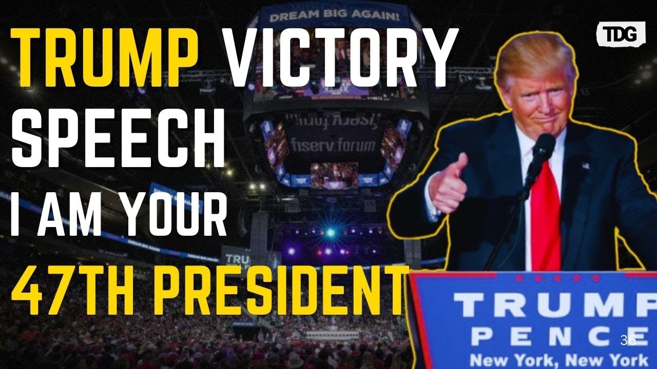 Donald Trump Promises a Golden Age for America in his Victory Speech | US Elections 2024