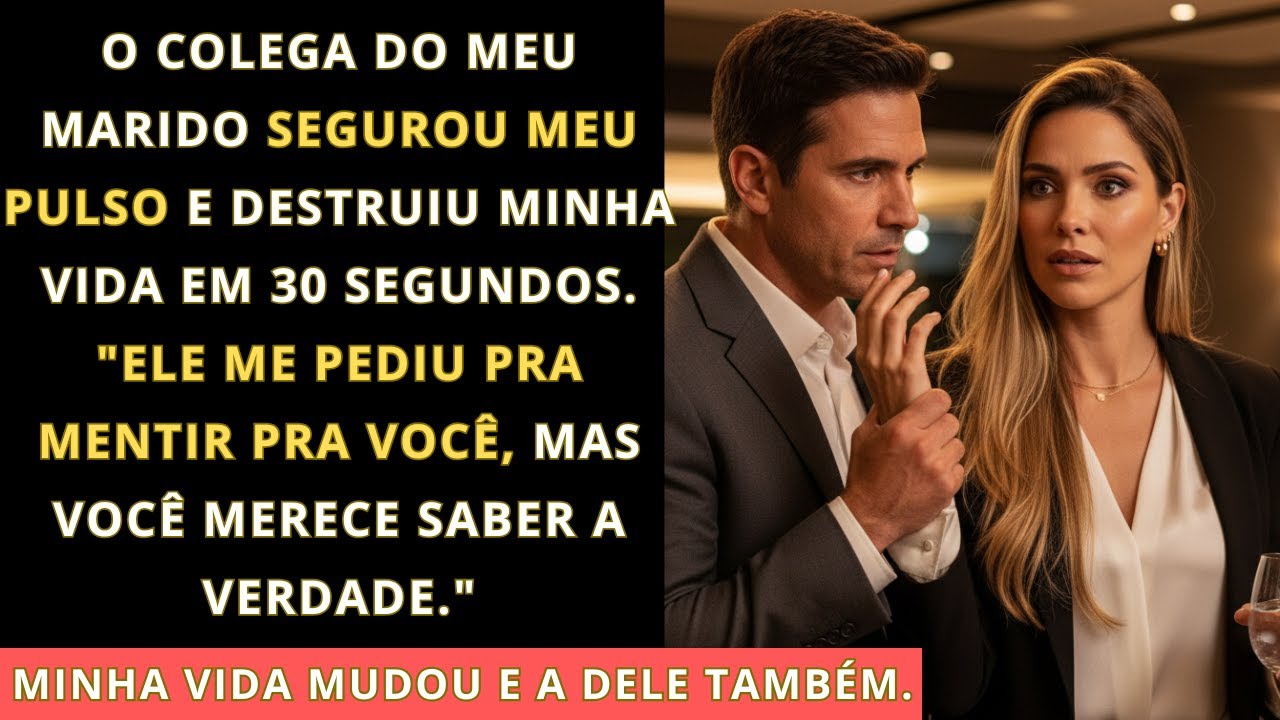 O colega dele segurou meu pulso e me contou a verdade e muito em breve eles também tiveram que en...
