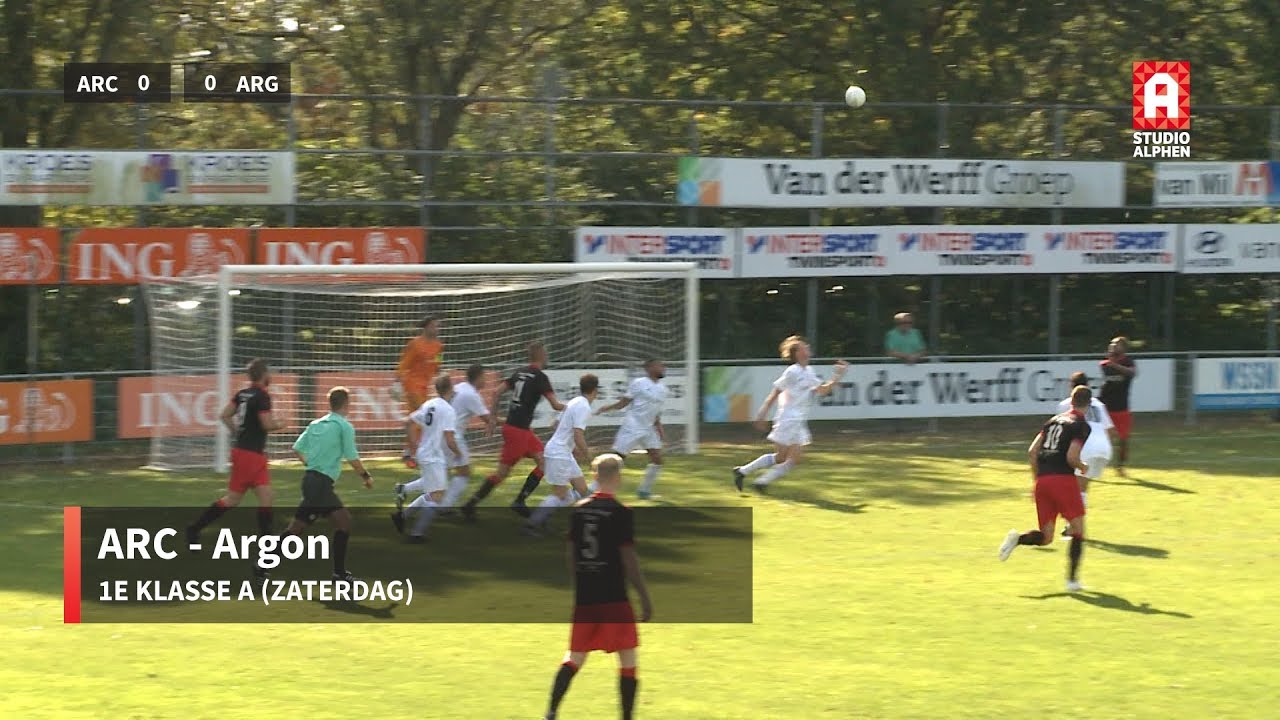 Samenvatting ARC - Argon (zaterdag 13 oktober)