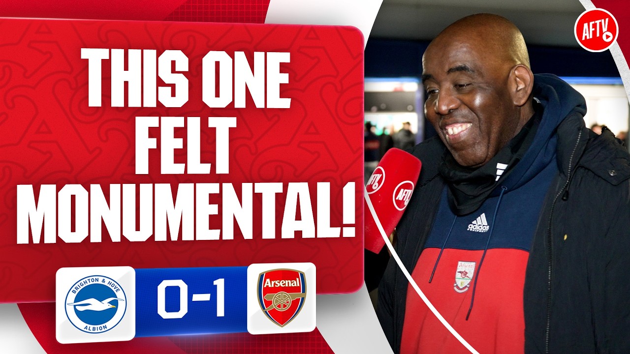 This One Felt Monumental! (Robbie) | Brighton 0-1 Arsenal