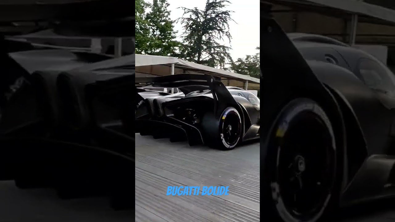 Bugatti Bolide na FoS Goodwood