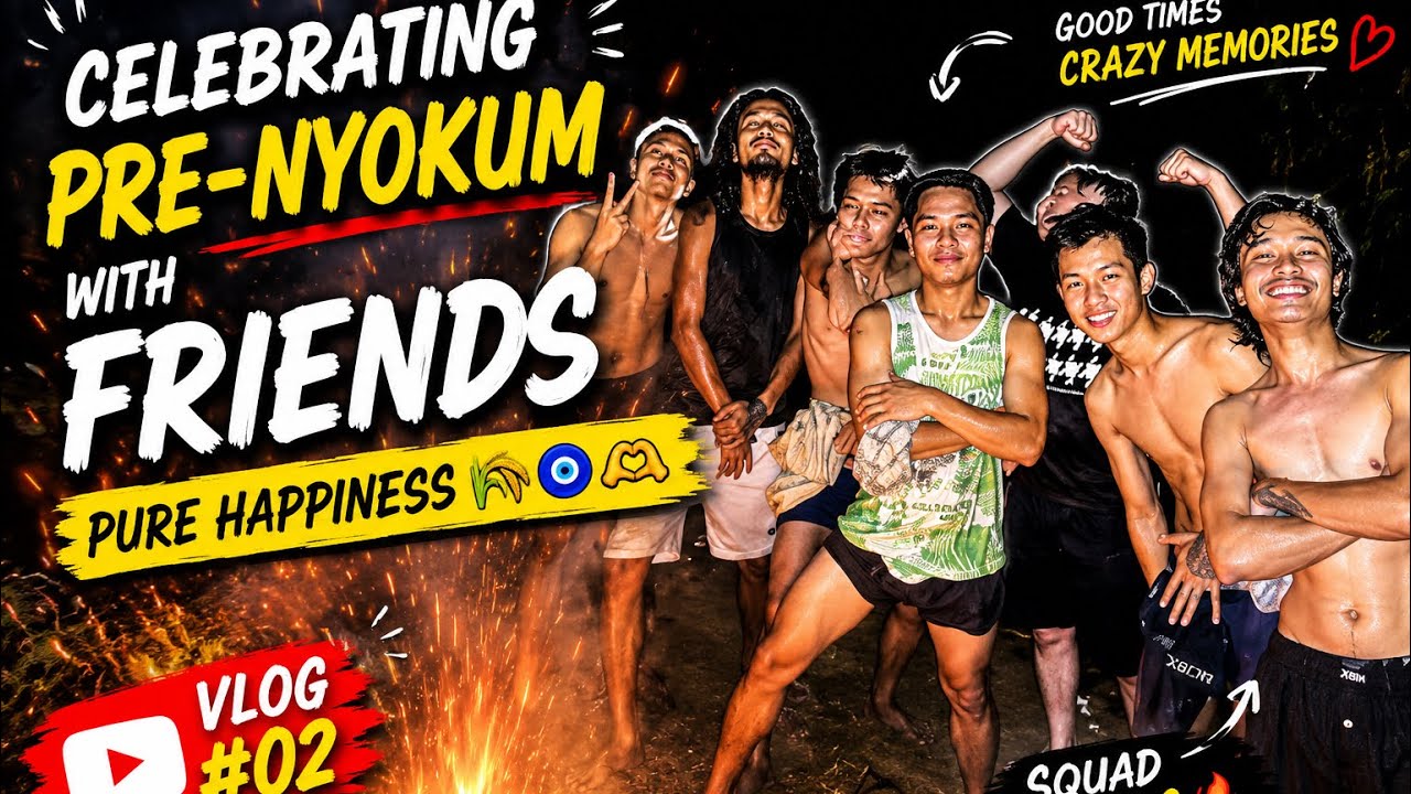 Celebrating, Pre- Nyokum with Friends pure Happiness 🌾🧿🫶