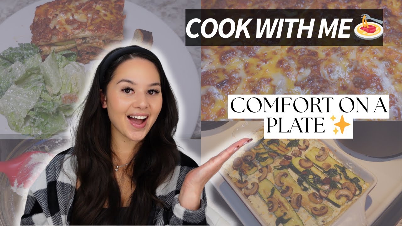 Making My Favorite Comfort Food: Lasagna | Life Of Sacha