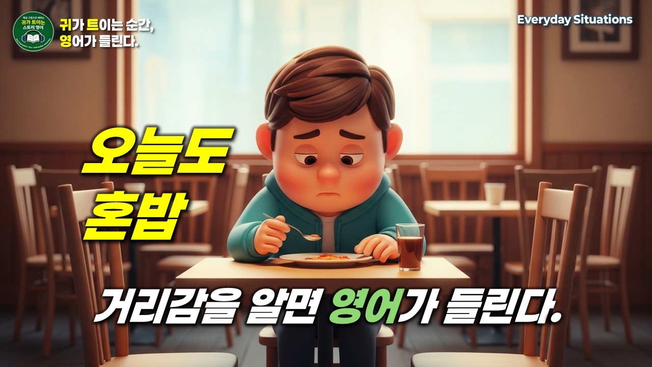 왜 혼자 밥 먹는 날이 점점 많아질까 | 🎧영어로 듣는 일상