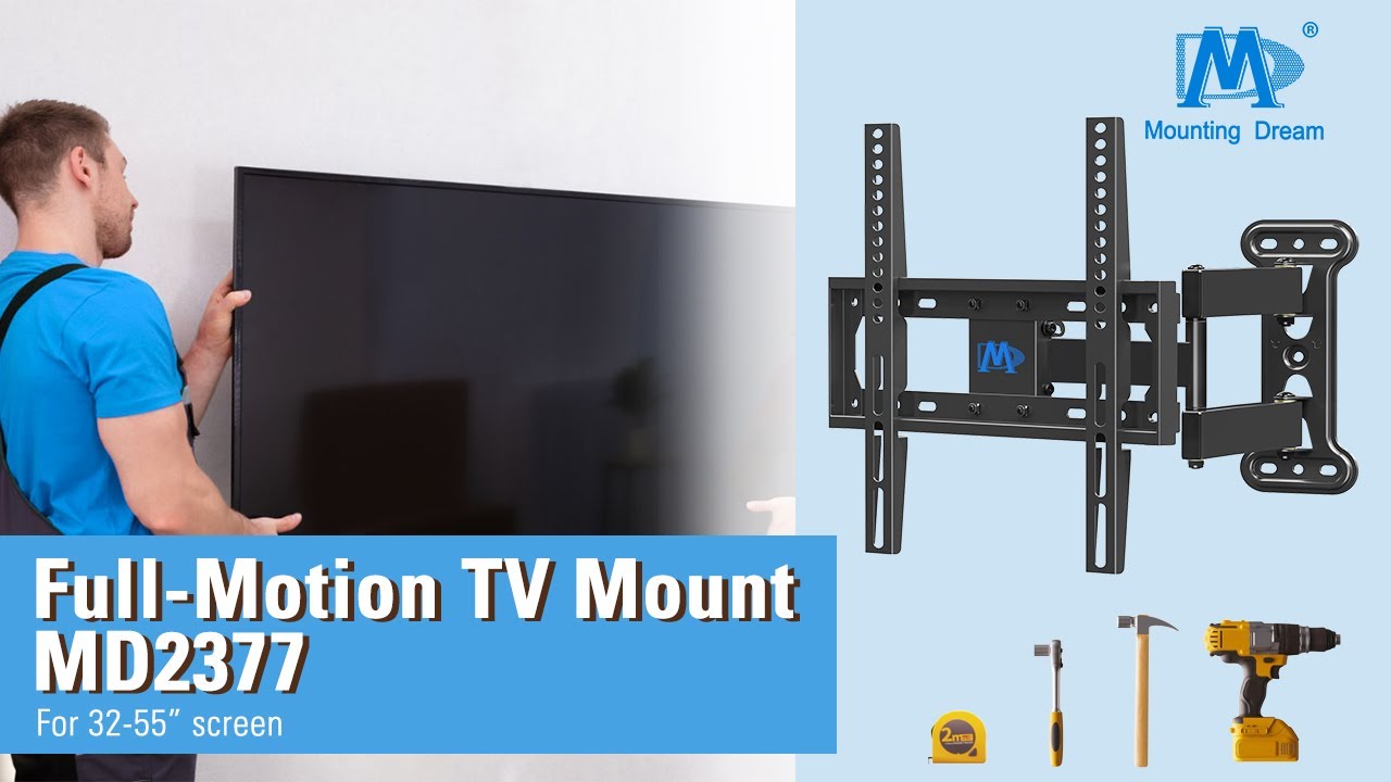 How to Mount a TV Bracket on Wood Studs? Tutorial with Mounting Dream MD2377