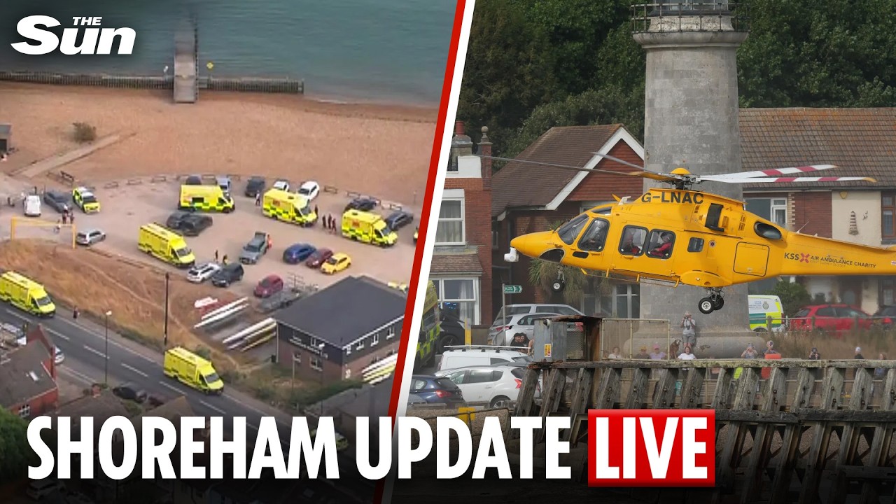 LIVE: Police update on large emergency response to Shoreham incident
