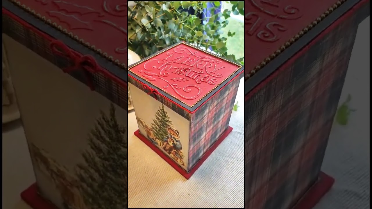 Cajas regalo que pod&eacute;is hacer vosotros mismos #ideasnavide&ntilde;as #cajasregalo #cartonaje