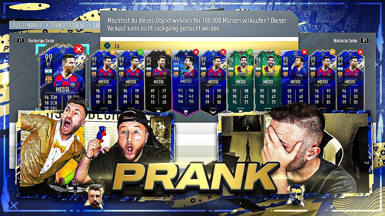 Der HEFTIGSTE PRANK im TOTY Discard Battle 🤡😱 Entschuldigung Simon GamerBrother.. FIFA 20