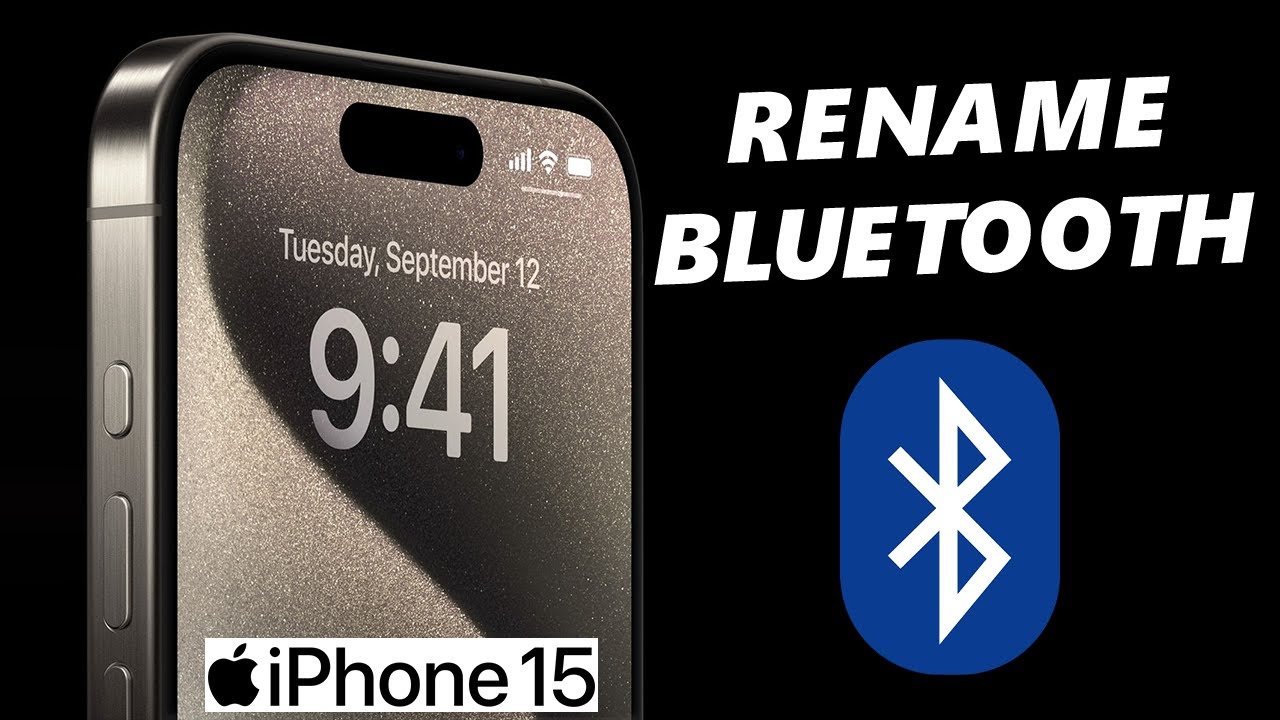 How To Rename Bluetooth On iPhone 15 & iPhone 15 Pro