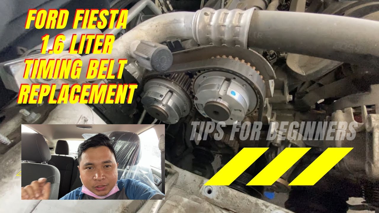 Ford Fiesta 1.6 Liter Timing Belt Replacement | Mechanic | USA | Filipino | Tagalog