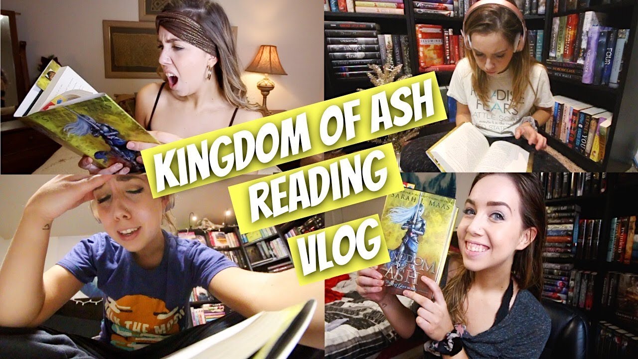 I Read Kingdom of Ash and This is What Happened | Reading Vlog + Review