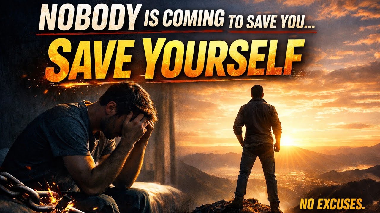 Nobody Is Coming to Save You – Save Yourself | Powerful Motivation