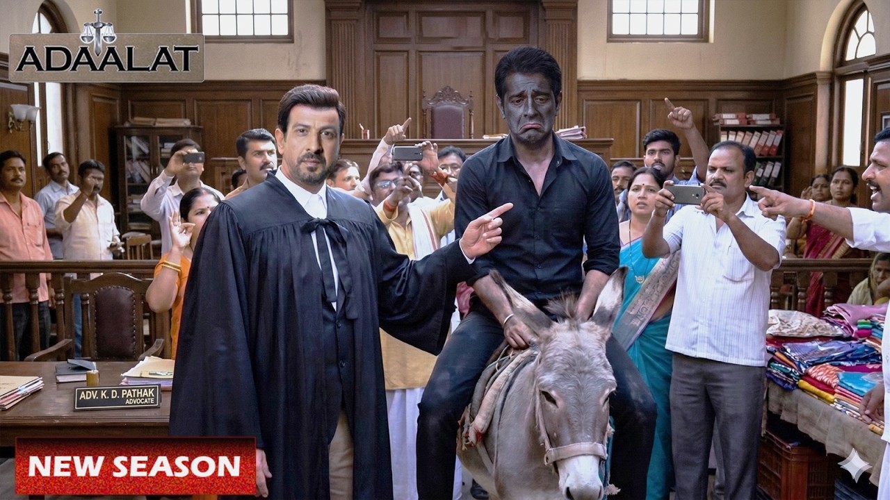 KD Pathak ने Jaiswal को दी सरेआम सज़ा गधे पर बैठाकर किया मुँह काला | Adalat Latest Episodes