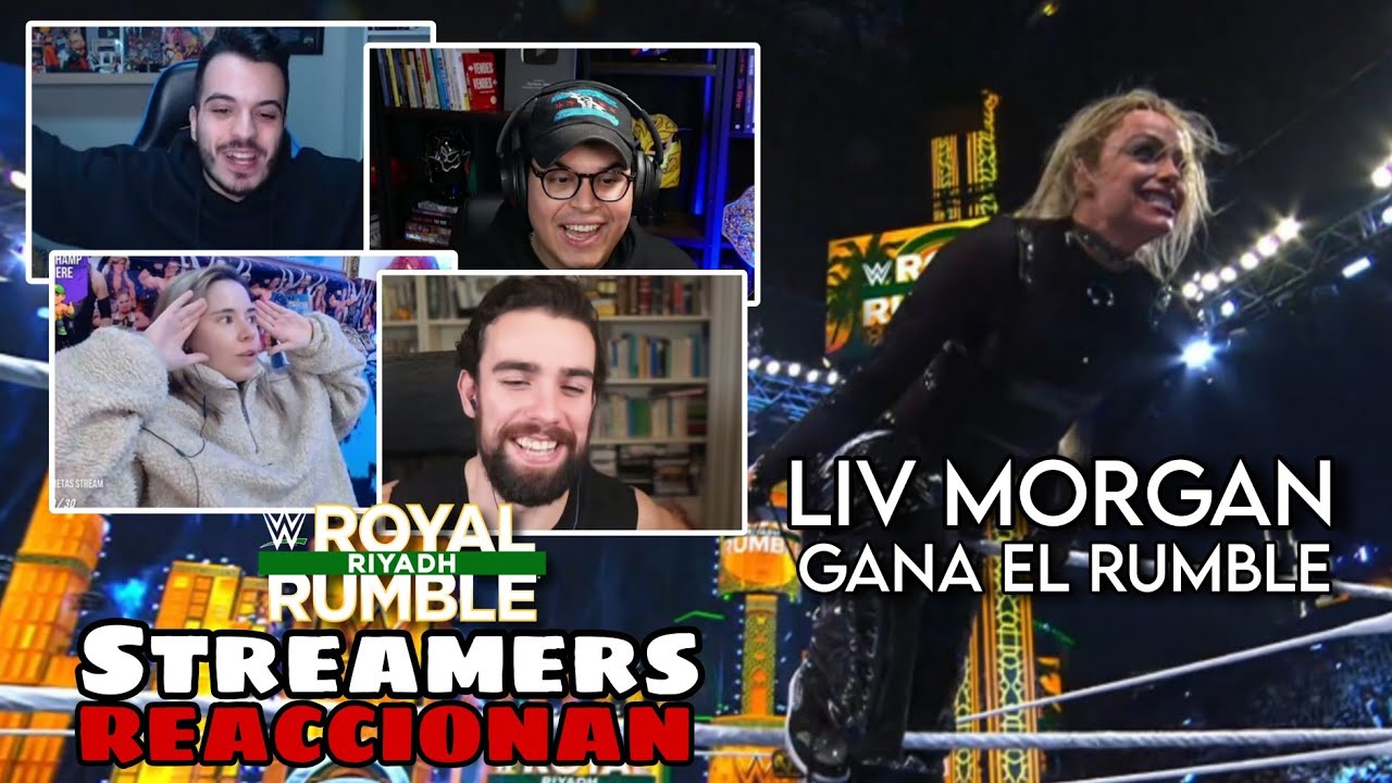 Liv Morgan GANA el Royal Rumble 2026 | REACCIONES de Streamers