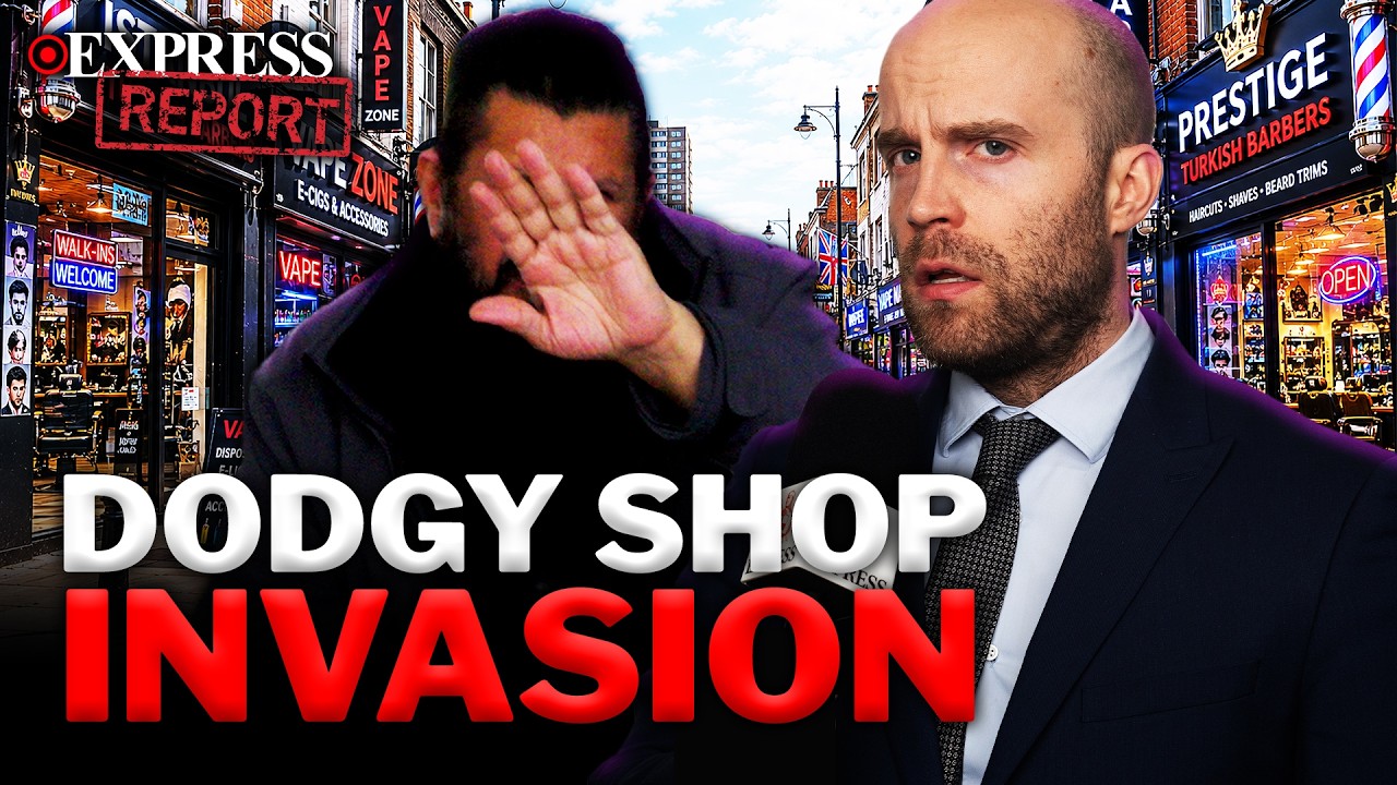 EXPOSED: The Dark Truth about Britain&rsquo;s Vape & Barber Shop Invasion | Express Report