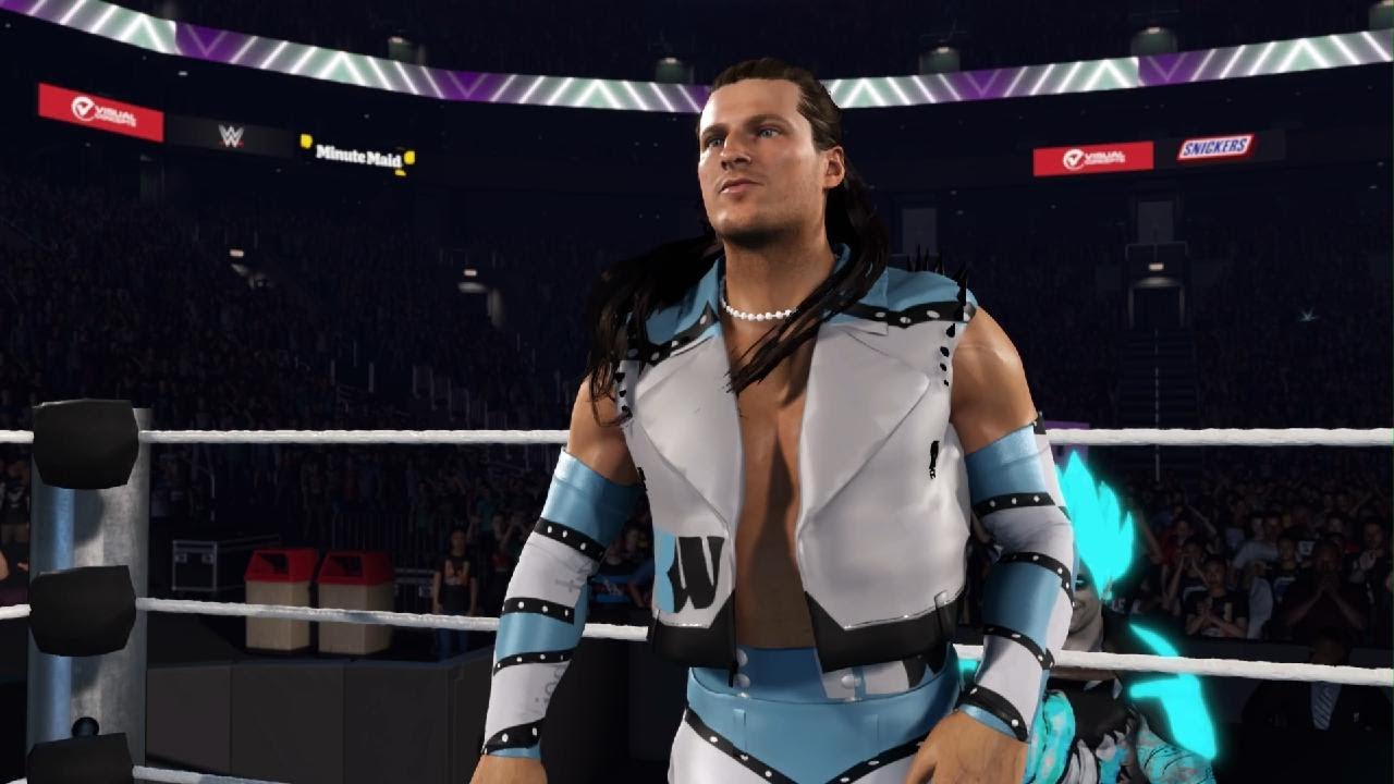 WWE 2K25- Fester (ssgss) vs Kit Wilson (base form)