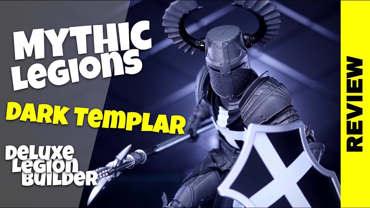 Mythic Legions Dark Templar Review - Deluxe Legion Builder - Knight