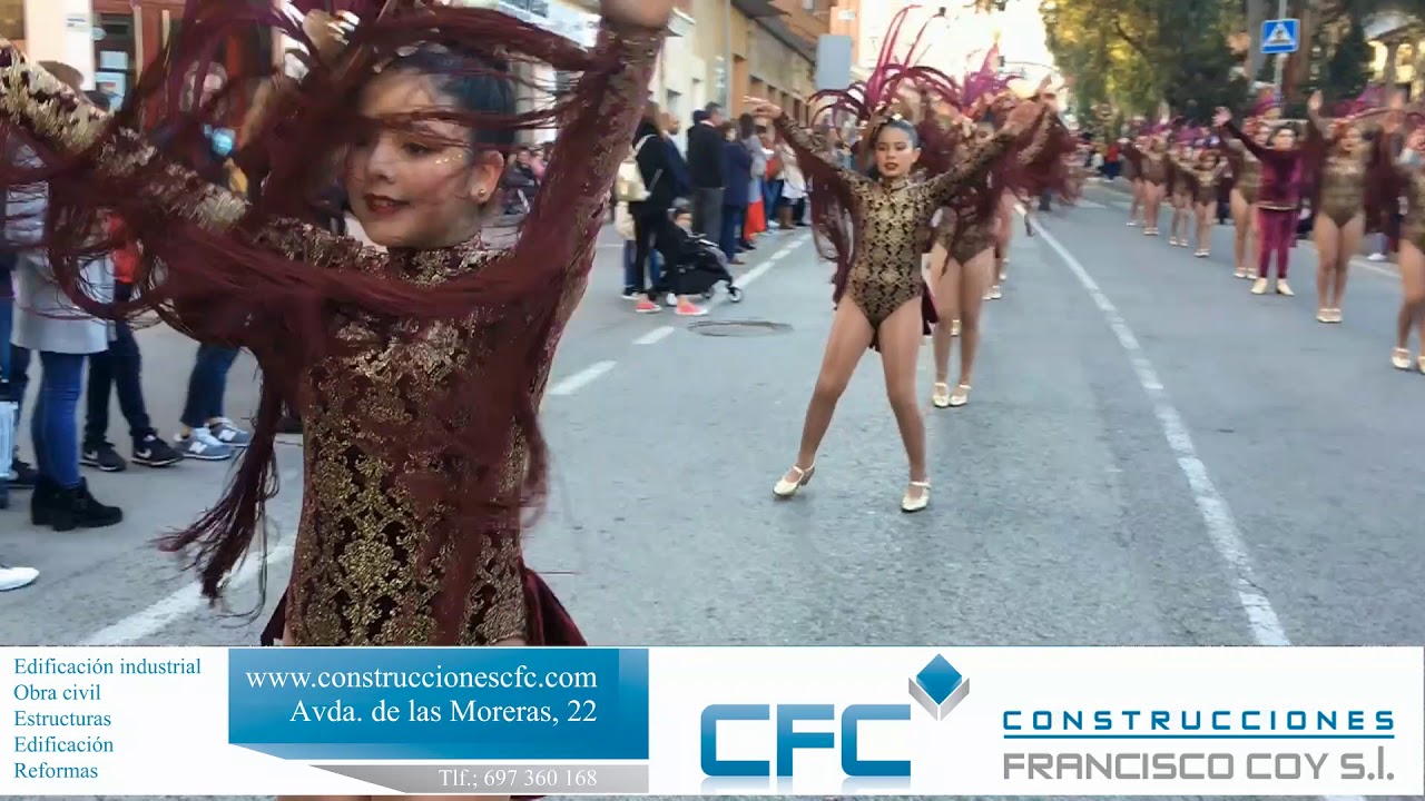 Carnaval de Mazarrón 2020. Desfile Infantil de colegios y escuelas de baile.