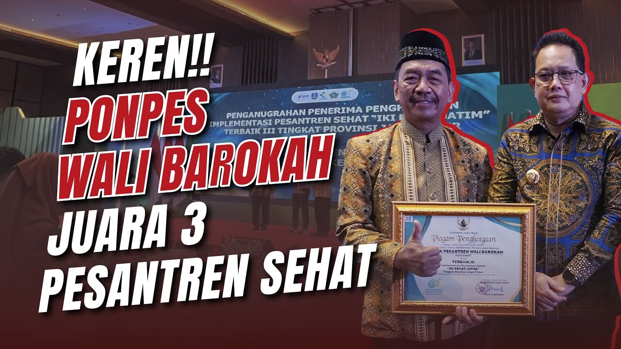 LDII TV: Puncak HKN ke-60, Ponpes Wali Barokah Terima Penghargaan dari PJ Gubernur Jawa Timur