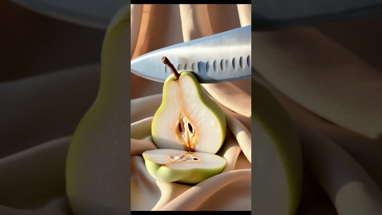 The Velvet Pear 🍐 | Art You Can Taste #asmr