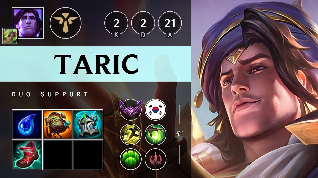 Taric Support vs Nami - KR Master Patch 25.12