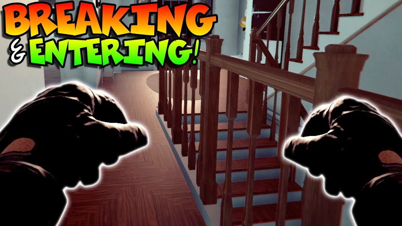 BREAKING AND ENTERING! STEALING EXPENSIVE TELEVISIONS! - Thief Simulator Gameplay