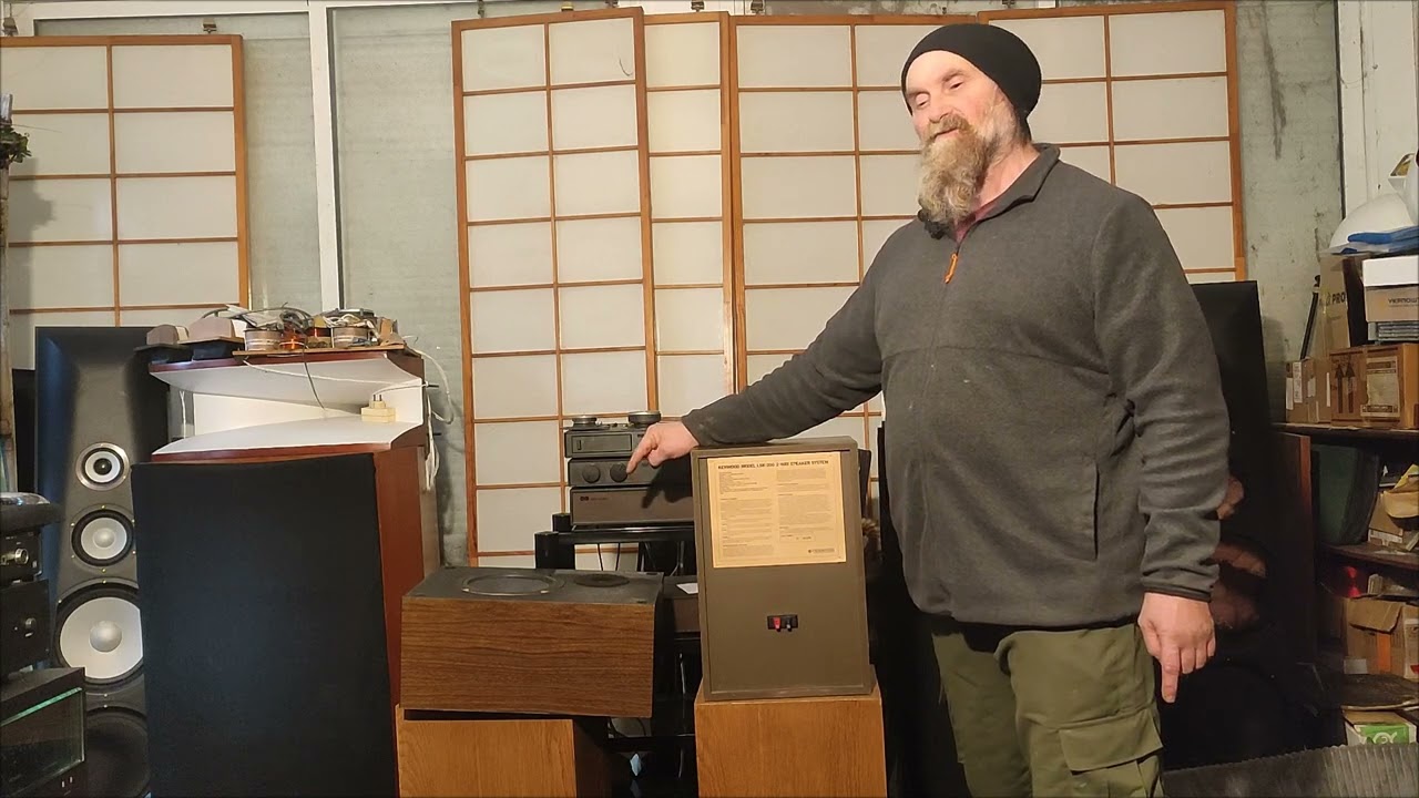 Enceintes Kenwood LSK200B: on désosse!