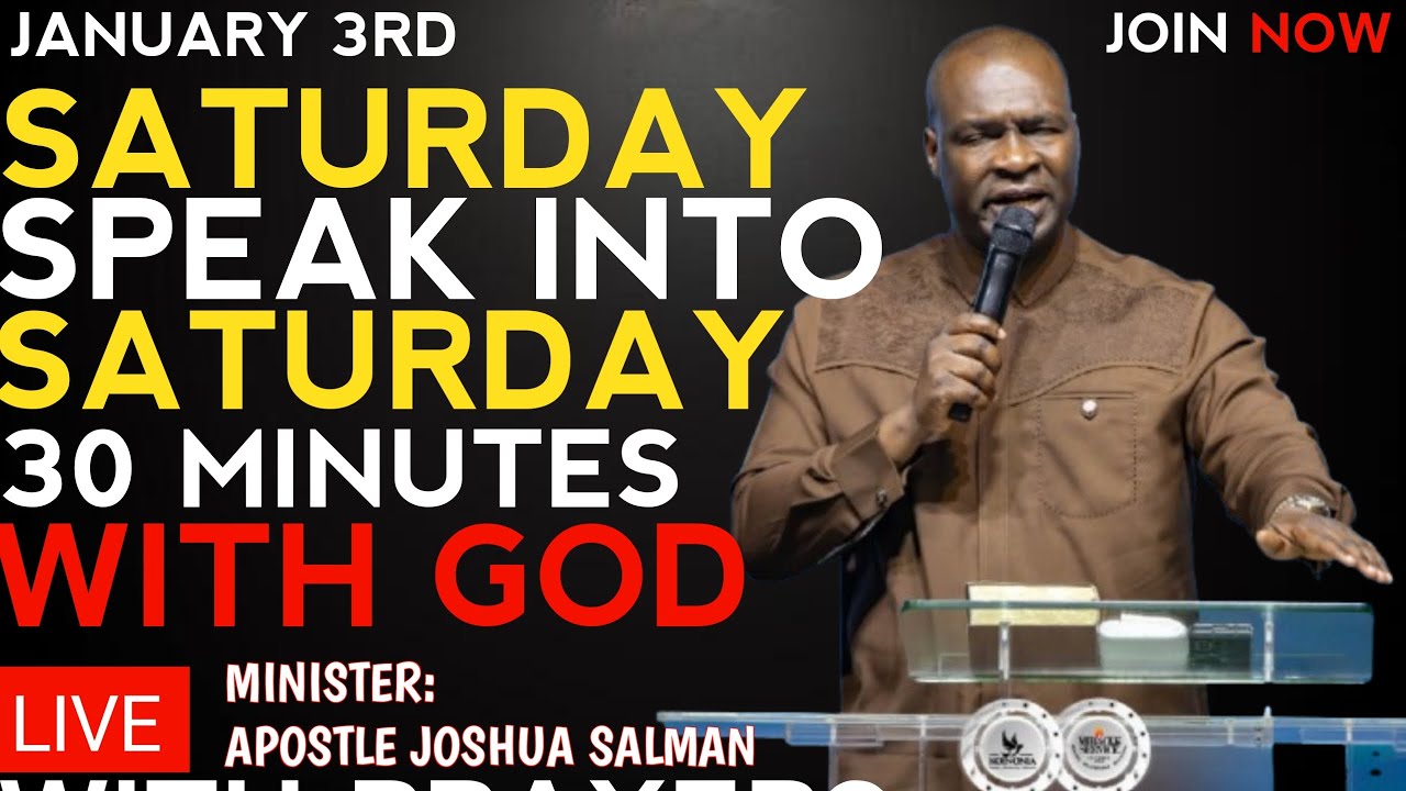 Speak Before the Enemy Does! Saturday Prophetic Prayers | Apostle Joshua Selman
