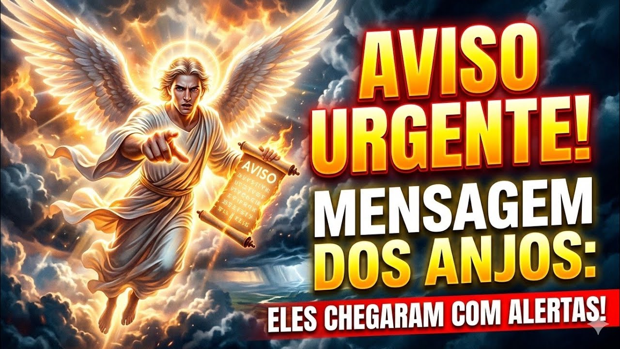 É URGENTE A MENSAGEM QUE OS ANJOS TROUXERAM PRA VOCÊ 