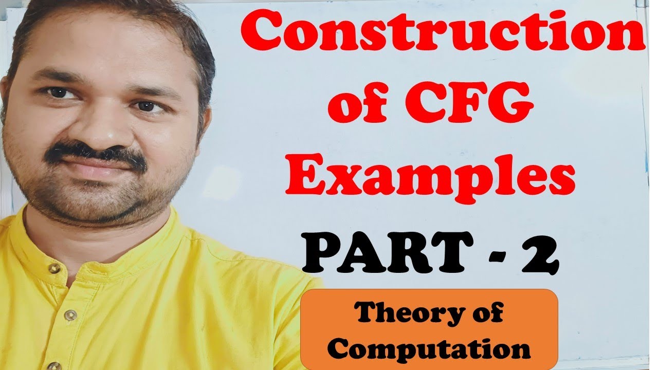 Construction of CFG for the given language Examples - part 2 || TOC || Theory of Computation|| FLAT