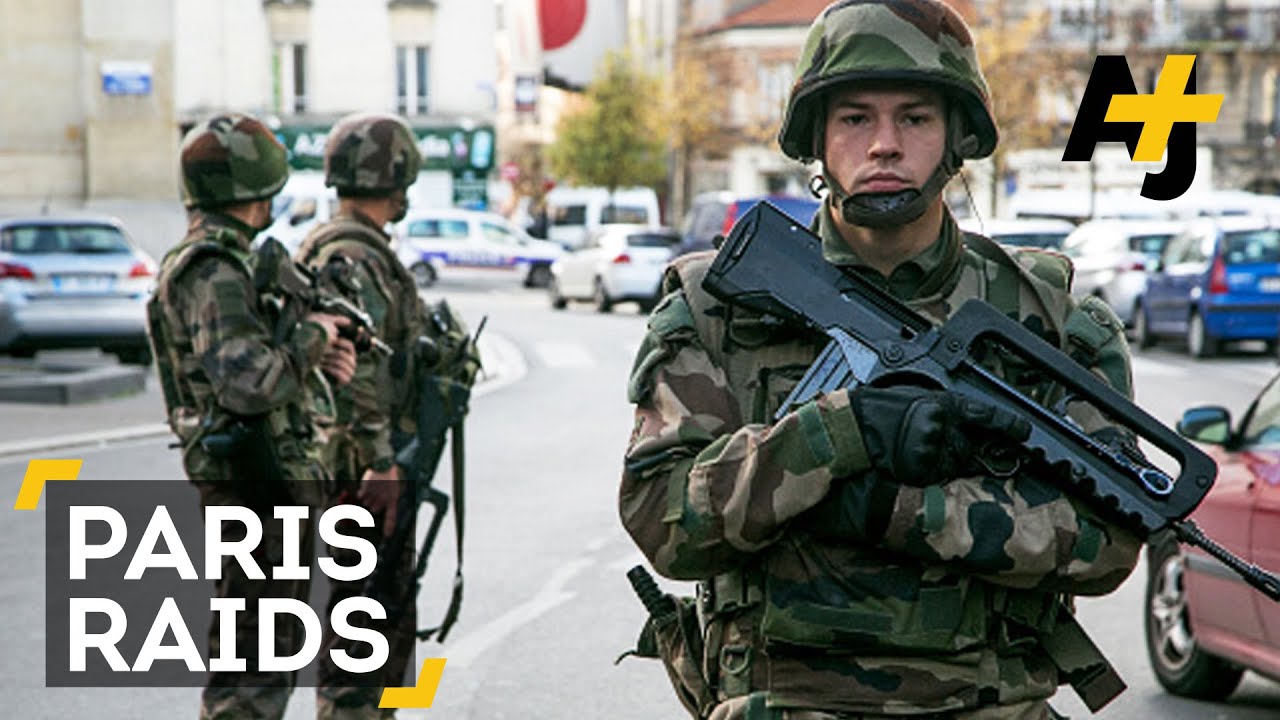 Massive Paris Police Raids In Suburb Of Saint-Denis