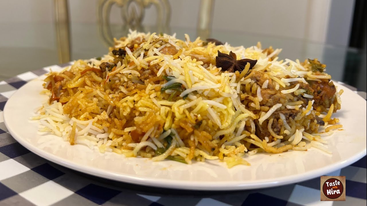 Chicken Zaffrani Biryani Recipe | Shadiyun wali Zaffrani Biryani Recipe | @TastewithHira89