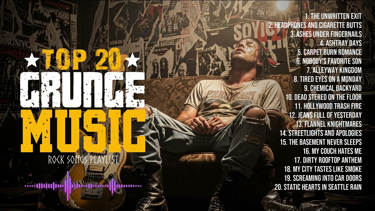 Best Grunge Music Playlist 2026 | The Best Alternative Rock Music Mix (Nirvana Style)