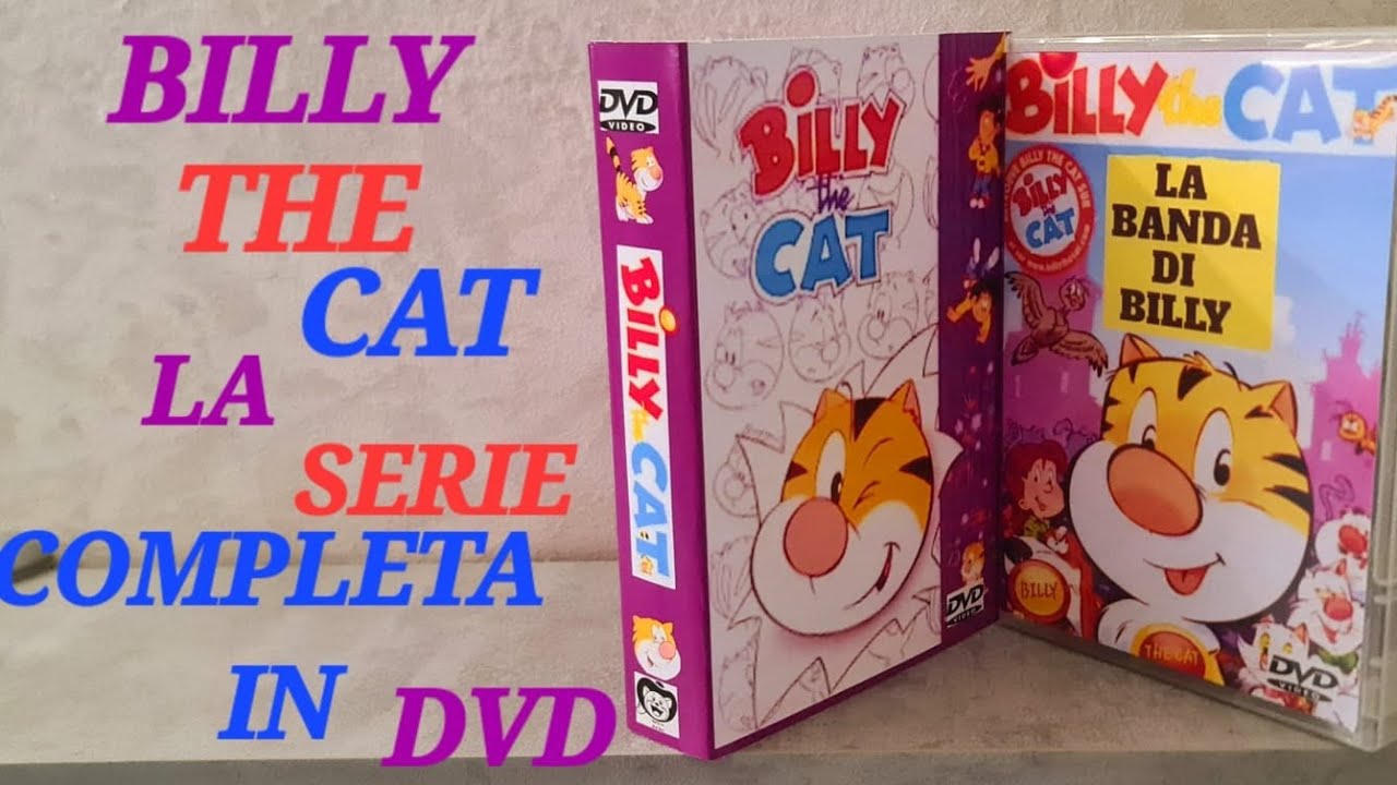 BILLY THE CAT LA SERIE COMPLETA IN DVD WHATSAPP 331 4021702 