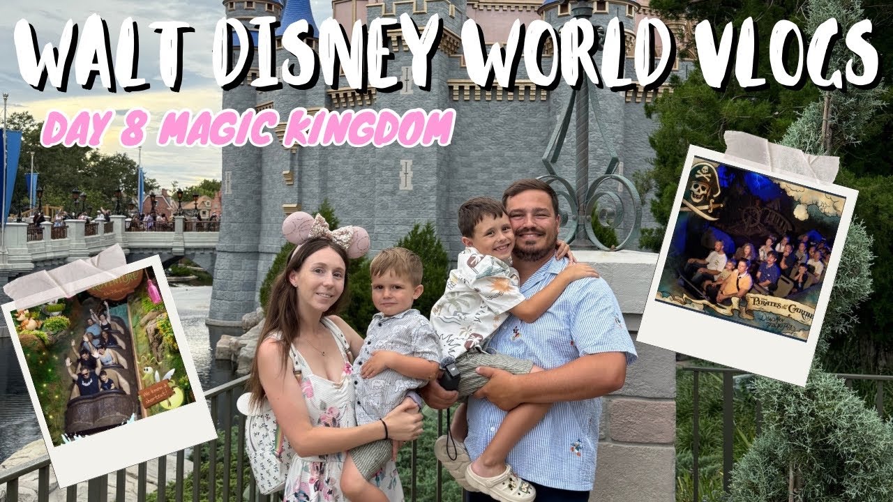 WALT DISNEY WORLD VLOGS!✨DAY 8! MAGIC KINGDOM! Festival of Fantasy Parade, 🌟Tron🎢 & New Snacks!🍦