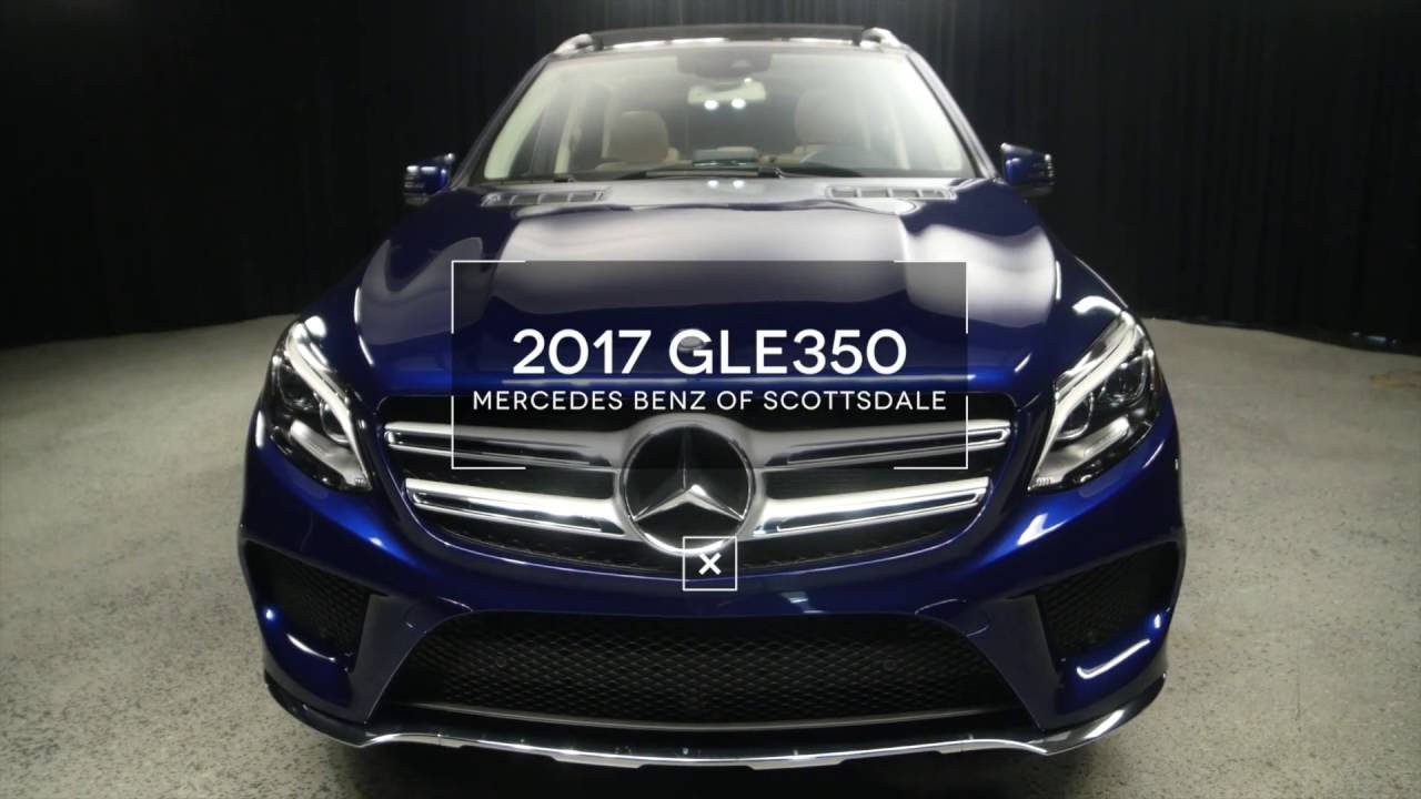 Our Brilliant Blue 2017 Mercedes-Benz GLE 350 from Mercedes Benz of Scottsdale