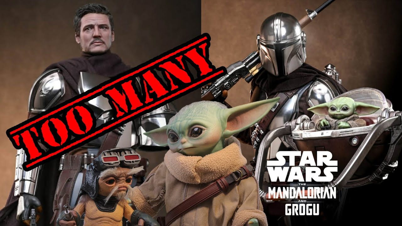 Фигурки мандалорца и грогу от Hot Toys... Слишком много!!! Предварительный показ фигурок грогу и ...