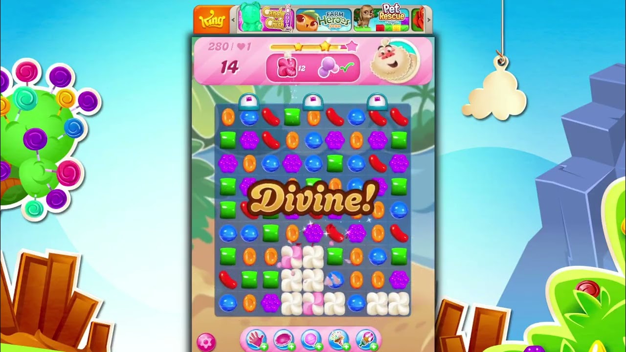 Расслабляющий геймплей Candy Crush Saga – никаких разговоров, только крушение! 
