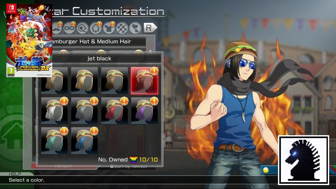 NS Pokkén Tournament DX - Exclusive Hamburger Hat
