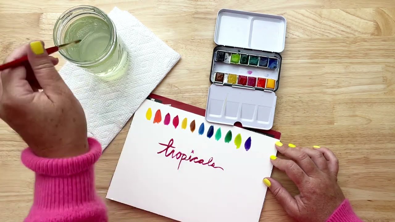 Prima Watercolor Confections: Tropicals