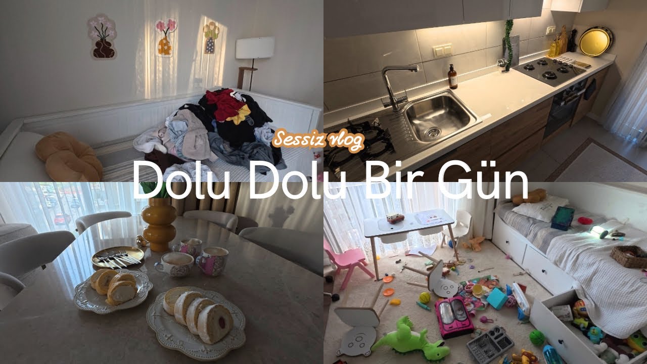 Sakin Bir Gün | Sabah Rutini, Temizlik & Kahve | İKİ ÇOCUKLU ÇALIŞMAYAN BİR ANNENİN EV HALLERİ 