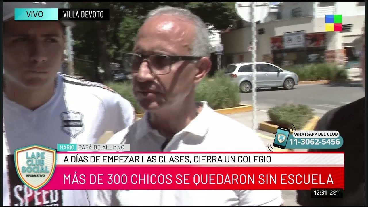 🔴 CERRÓ un COLEGIO PRIVADO y deja a 300 FAMILIAS sin clases
